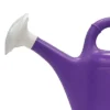 Union Products 63071 2 Gallon Plastic Indoor/Outdoor Watering Can W/ Tulip Design For Garden, Potted Plants, & Patio Pots, Purple