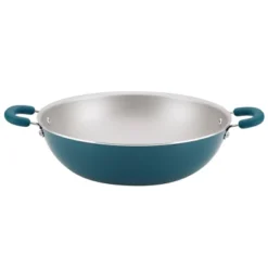 Rachael Ray Create Delicious 14.3" Aluminum Nonstick Wok 8 Rachael Ray Create Delicious 14.3" Aluminum Nonstick Wok -Sunnydaze Decor Store GUEST cb883e97 8adf 49aa 9ccc aa95fec822cb