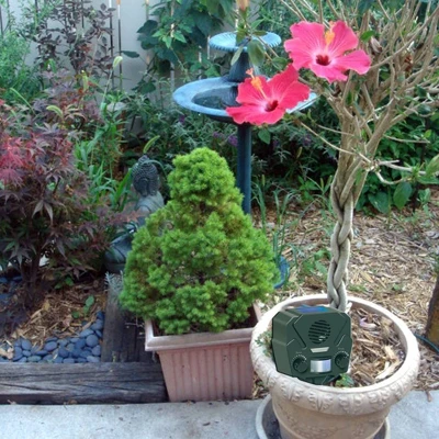 2pk Solar Yard Gard Motion Activated Animal Repeller - Bird-X 1 2pk Solar Yard Gard Motion Activated Animal Repeller - Bird-X