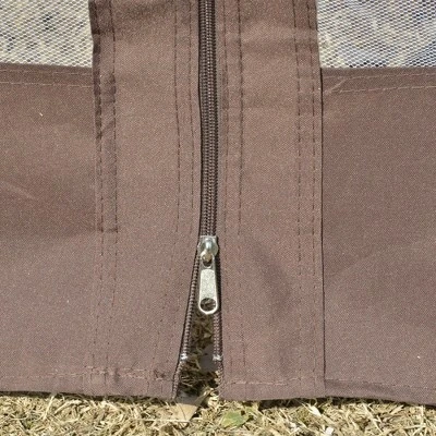 Outsunny 12' X 12' Round Outdoor Gazebo, Patio Dome Gazebo Canopy Shelter With Double Roof, Netting Sidewalls And Curtains, Zippered Doors, Strong Steel Frame 5 Outsunny 12' X 12' Round Outdoor Gazebo, Patio Dome Gazebo Canopy Shelter With Double Roof, Netting Sidewalls And Curtains, Zippered Doors, Strong Steel Frame - Image 5