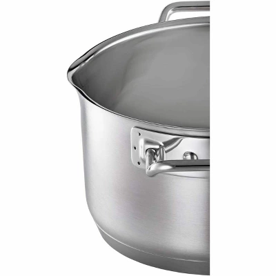 Rosle EXPERTISO Stainless Steel High Casserole Pot With Glass Lid (6.3 Inch) 1 Rosle EXPERTISO Stainless Steel High Casserole Pot With Glass Lid (6.3 Inch)