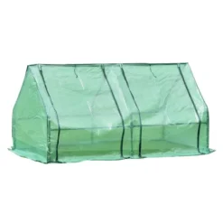 Aoodor 6' X 3 ' X 3' Portable Mini Greenhouse PE Cover 2 Zipper Door 15 Aoodor 6' X 3 ' X 3' Portable Mini Greenhouse PE Cover 2 Zipper Door -Sunnydaze Decor Store GUEST d0a086ed 4393 4be6 92df 00aee2c1418e