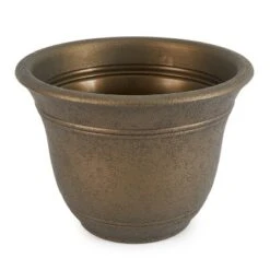 HC Companies SRA10001P02 Sierra 10 Inch Self Watering Round Weather Resistant Plastic Resin Flower Garden Planter Pot Container, Celtic Bronze 7 HC Companies SRA10001P02 Sierra 10 Inch Self Watering Round Weather Resistant Plastic Resin Flower Garden Planter Pot Container, Celtic Bronze -Sunnydaze Decor Store GUEST d33f5fdd 05d7 4f7b b75d 7e61a547a571