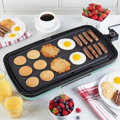 Dash Everyday Electric Griddle - Aqua 2 Dash Everyday Electric Griddle - Aqua - Image 2