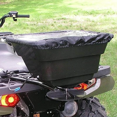 Field Tuff 12V 80 Pound Capacity Broadcast Seed & Fertilizer Spreader With Back Or Front Mounting And Rain Protector For ATV, UTV, Or Utility Tractor 3 Field Tuff 12V 80 Pound Capacity Broadcast Seed & Fertilizer Spreader With Back Or Front Mounting And Rain Protector For ATV, UTV, Or Utility Tractor - Image 3