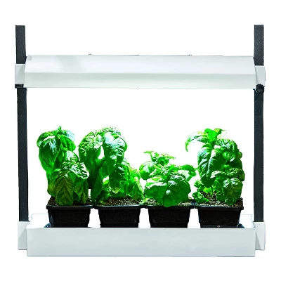 SunBlaster SL1600219 Growlight Micro Sized Complete LED Powered Indoor Garden Stand System, White 3 SunBlaster SL1600219 Growlight Micro Sized Complete LED Powered Indoor Garden Stand System, White - Image 3