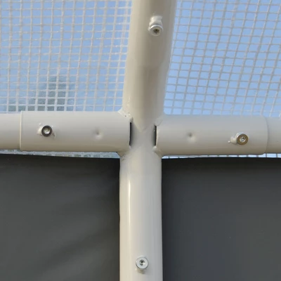 Outsunny 20' X 10' X 9' Walk-In Greenhouse, Outdoor Gardening Canopy With 6 Roll-up Windows, 2 Zippered Doors & Weather Cover 5 Outsunny 20' X 10' X 9' Walk-In Greenhouse, Outdoor Gardening Canopy With 6 Roll-up Windows, 2 Zippered Doors & Weather Cover - Image 5