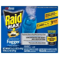 Raid Max Concentrated Deep Reach Fogger - 2.1oz/3cans -Sunnydaze Decor Store GUEST db417b95 cf69 4f38 ae70 1814710e1f25