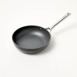 8" Nonstick Hard Anodized Aluminum Frypan Dark Gray - Figmint™