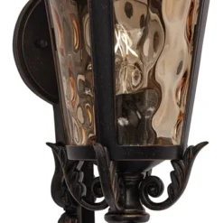 John Timberland Casa Marseille Vintage Rustic Outdoor Wall Light Fixture Veranda Bronze 19" Champagne Hammered Glass For Post Exterior Barn Deck House 10 John Timberland Casa Marseille Vintage Rustic Outdoor Wall Light Fixture Veranda Bronze 19" Champagne Hammered Glass For Post Exterior Barn Deck House -Sunnydaze Decor Store GUEST dc5cc432 16b1 4ef7 99a4 1ad44c28bd2b