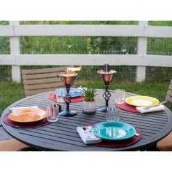 BirdRock Home 2-Pack Outdoor Wide Conical Torches - Tabletop Stand - Copper -Sunnydaze Decor Store GUEST dccc1d45 7cf8 4ef7 a5ff face3cf73f93