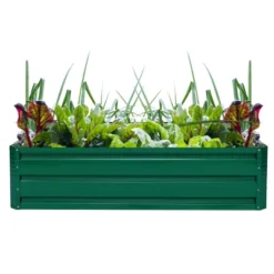Costway 47"x35.5" Patio Raised Garden Bed Vegetable Flower Plant Dark Green New 17 Costway 47"x35.5" Patio Raised Garden Bed Vegetable Flower Plant Dark Green New -Sunnydaze Decor Store GUEST dcddf5b5 ffb9 42e7 9387 111010bd953a