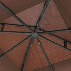 Outsunny 10'x10' Outdoor Gazebo, Double Tiered Canopy Tent With Mosquito Netting, And Steel Frame For Patio, Backyards And Parties, Coffee 8 Outsunny 10'x10' Outdoor Gazebo, Double Tiered Canopy Tent With Mosquito Netting, And Steel Frame For Patio, Backyards And Parties, Coffee -Sunnydaze Decor Store GUEST ddf4f88a 781e 4c5a b7a6 0c4ea2bb7cd1