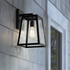 John Timberland Arrington Modern Outdoor Wall Light Fixture Mystic Black 13" Clear Glass For Post Exterior Barn Deck House Porch Yard Posts Patio Home 13 John Timberland Arrington Modern Outdoor Wall Light Fixture Mystic Black 13" Clear Glass For Post Exterior Barn Deck House Porch Yard Posts Patio Home -Sunnydaze Decor Store GUEST df3cd4cf 1f65 495d ada5 053ac6fd5c00