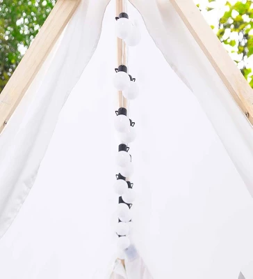 HearthSong 7'L LED Outdoor-Rated String Lights With 20 Bulbs, For Use With Indoor Or Outdoor Playspaces And Tents 1 HearthSong 7'L LED Outdoor-Rated String Lights With 20 Bulbs, For Use With Indoor Or Outdoor Playspaces And Tents