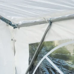 Outsunny 13' X 26' Event Tent & Party Pavilion, Removable Sidewalls, Zipper Doors, Extra Large Steel Frame, Stylish Windows, Wedding White -Sunnydaze Decor Store GUEST e1d46875 a386 4fd3 9baf d2f65372a3da