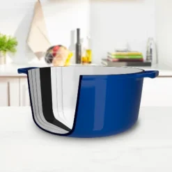 T-Fal 6qt Enameled Cast Iron Dutch Oven -Sunnydaze Decor Store GUEST e329f483 0779 4ee7 a678 97b577d00c38