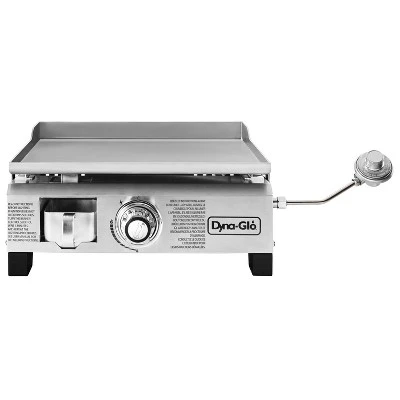 Portable DGL260SNP-D BTU Liquid Propane Gas Griddle - Stainless Steel 1 Portable DGL260SNP-D BTU Liquid Propane Gas Griddle - Stainless Steel