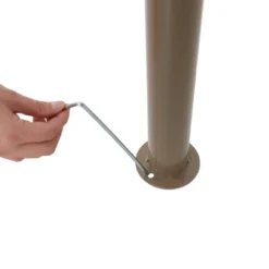 10' X 12' Outdoor Garden Gazebo With Skirts Tent Canopy Beige - Captiva Designs -Sunnydaze Decor Store GUEST e4f93e2f 9a1a 474d 883b 5b73f91e2921