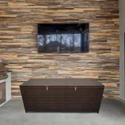 Oakland Living 113gal Outdoor Patio Storage Box