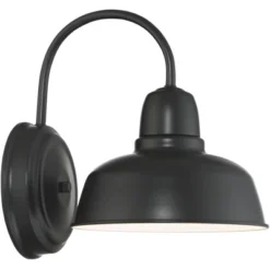 John Timberland Urban Barn Rustic Industrial Farmhouse Outdoor Wall Light Fixtures Set Of 2 Black Gooseneck Arm 11 1/4" For Post Exterior Barn Deck 14 John Timberland Urban Barn Rustic Industrial Farmhouse Outdoor Wall Light Fixtures Set Of 2 Black Gooseneck Arm 11 1/4" For Post Exterior Barn Deck -Sunnydaze Decor Store GUEST e6c90990 0c40 43c8 97a6 d3327abb3ed6