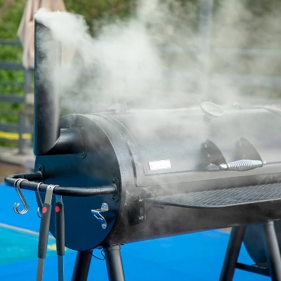 Captiva Designs E02GR016 16" Offset Charcoal Smoke - Black 13 Captiva Designs E02GR016 16" Offset Charcoal Smoke - Black - Image 13