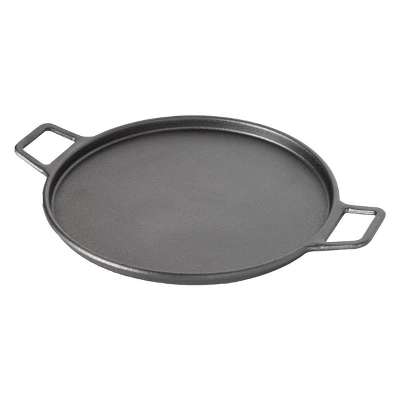 Dyna-Glo DG13CIP Cast Iron Pan, Black 2 Dyna-Glo DG13CIP Cast Iron Pan, Black - Image 2