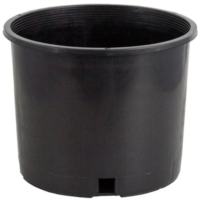 Pro Cal HGPK3PHD Round Circle BPA Free 3 Gallon Wide Rim Durable Injection Molded Plastic Garden Plant Nursery Pot For Indoor Or Outdoor, 10 Pack 2 Pro Cal HGPK3PHD Round Circle BPA Free 3 Gallon Wide Rim Durable Injection Molded Plastic Garden Plant Nursery Pot For Indoor Or Outdoor, 10 Pack - Image 2