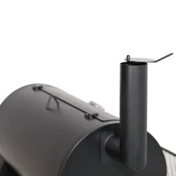 Captiva Designs E02GR006 Offset Charcoal Smoker - Black -Sunnydaze Decor Store GUEST e9106962 ffad 42b1 a186 418f52d5dedd