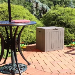 Sunnydaze Decor Sunnydaze Lockable Outdoor Small Deck Box With Storage And Side Handles - 32-Gal. 18 Sunnydaze Decor Sunnydaze Lockable Outdoor Small Deck Box With Storage And Side Handles - 32-Gal. -Sunnydaze Decor Store GUEST eb7dadd6 18ca 4cff b930 b36250cf62df