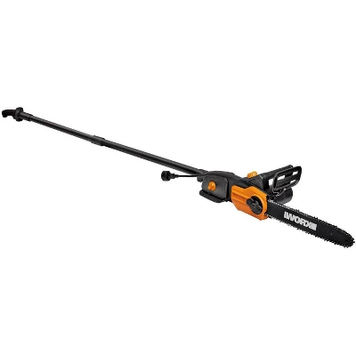 WG309 Worx 10" 2 In 1 Electric Chainsaw And Pole Saw Attachment With Auto-Tension, Rotating Handle And Safety Chain Brake 9 WG309 Worx 10" 2 In 1 Electric Chainsaw And Pole Saw Attachment With Auto-Tension, Rotating Handle And Safety Chain Brake - Image 9