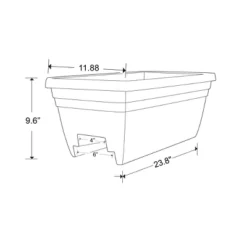 Sonoma Railing Planter - Southern Patio 7 Sonoma Railing Planter - Southern Patio -Sunnydaze Decor Store GUEST ec05e0f9 2f8d 4f01 8399 0426f36b7f10