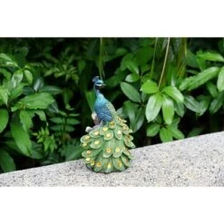Techko Maid Peacock Calm Solar Outdoor Garden Statue Decor With Spotlight 19 Techko Maid Peacock Calm Solar Outdoor Garden Statue Decor With Spotlight -Sunnydaze Decor Store GUEST edbacca8 d956 488c ade9 f38351cdf57e