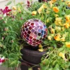 Sunnydaze Decor Sunnydaze Glass Mosaic Watering Globe For Plants And Flowers