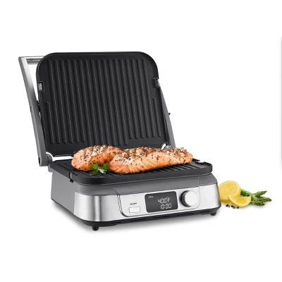 Cuisinart Griddler 5 - Stainless Steel - GR-5BP1 2 Cuisinart Griddler 5 - Stainless Steel - GR-5BP1 - Image 2