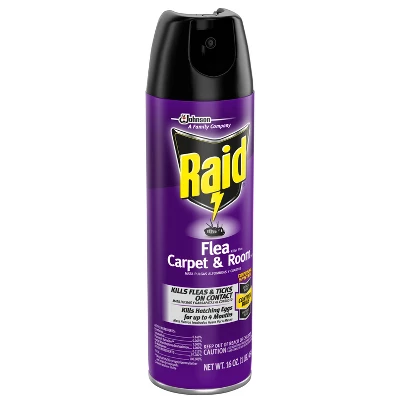 Raid Flea Killer Plus Carpet & Room Spray - 16oz 4 Raid Flea Killer Plus Carpet & Room Spray - 16oz - Image 4