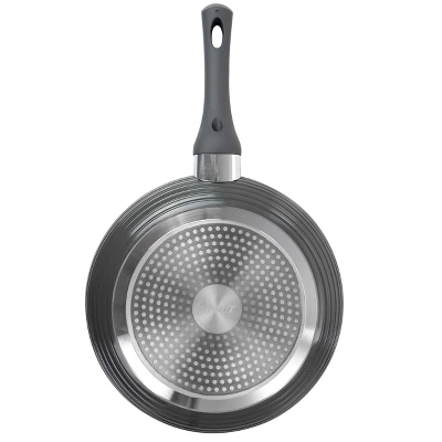 Oster® Oster Ridge Valley 10 Inch Aluminum Nonstick Frying Pan In Grey 6 Oster® Oster Ridge Valley 10 Inch Aluminum Nonstick Frying Pan In Grey - Image 6