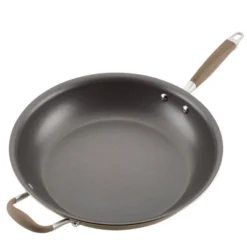 Anolon Advanced Home 14.5" Open Fry Pan With Helper Handles Bronze -Sunnydaze Decor Store GUEST f0e9c19e 4a53 4edf afb8 e694c0971f0f
