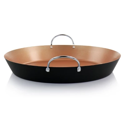 Oster® Oster Stonefire Carbon Steel Nonstick 16 Inch Paella Pan In Copper 5 Oster® Oster Stonefire Carbon Steel Nonstick 16 Inch Paella Pan In Copper - Image 5