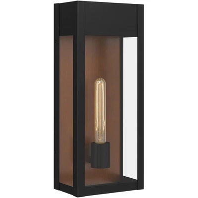 Quoizel Maren 18" High Matte Black Modern Outdoor Wall Light 1 Quoizel Maren 18" High Matte Black Modern Outdoor Wall Light
