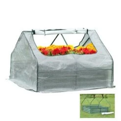 Aoodor Greenhouse With Raised Garden Beds -Sunnydaze Decor Store GUEST f2f667b0 317e 400b a50b c683fe67fb8a