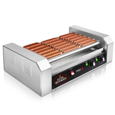 Olde Midway Electric Hot Dog Roller Grill Cooker, Commercial Grade Machine 7 Olde Midway Electric Hot Dog Roller Grill Cooker, Commercial Grade Machine - Image 7