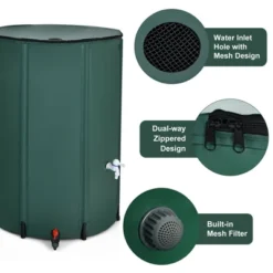 Costway 100 Gallon Portable Rain Barrel Water Collector Collapsible Tank W/Spigot Filter 15 Costway 100 Gallon Portable Rain Barrel Water Collector Collapsible Tank W/Spigot Filter -Sunnydaze Decor Store GUEST f421e1d8 97b7 41d1 ae87 f530dea991a1