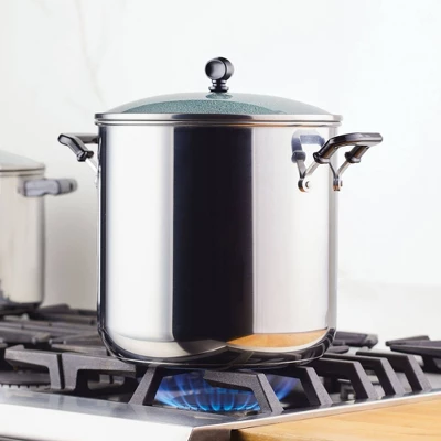 Farberware Classic Stainless Steel 11-Quart Covered Stockpot 1 Farberware Classic Stainless Steel 11-Quart Covered Stockpot