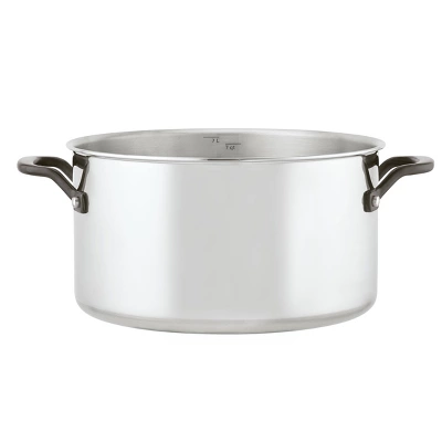 KitchenAid 5-Ply Clad Stainless Steel 8qt Stockpot With Lid 11 KitchenAid 5-Ply Clad Stainless Steel 8qt Stockpot With Lid - Image 11