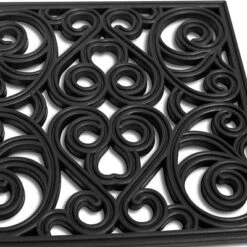 BirdRock Home Rubber Stepping Stone Tiles - 12 X 12" - Set Of 3 - Black -Sunnydaze Decor Store GUEST f699909b a759 4009 9134 03005bfe04c4