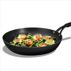 OXO 12" Steel Open Frypan With Silicone Sleeve Black -Sunnydaze Decor Store GUEST f883aa61 b8d1 4482 8c1f 0c19bf219da1