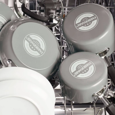 Farberware Eco Advantage 11.25" Ceramic Nonstick Griddle Gray 3 Farberware Eco Advantage 11.25" Ceramic Nonstick Griddle Gray - Image 3