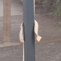 Outsunny Hardtop Polycarbonate Gazebo Canopy Aluminum Frame Pergola With Top Vent And Netting For Garden, Patio, Grey -Sunnydaze Decor Store GUEST fb49bf1a e7cb 4ab4 a4f2 c02e8e81d4e7