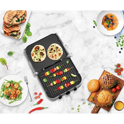 Cuisinart Griddler - Stainless Steel - GR-4NP1 1 Cuisinart Griddler - Stainless Steel - GR-4NP1